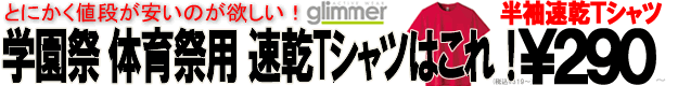 イベントや運動会等に大活躍の激安ドライ無地Tシャツ#00350-AIT
